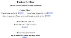 Desktop Screenshot of fortunearchive.com